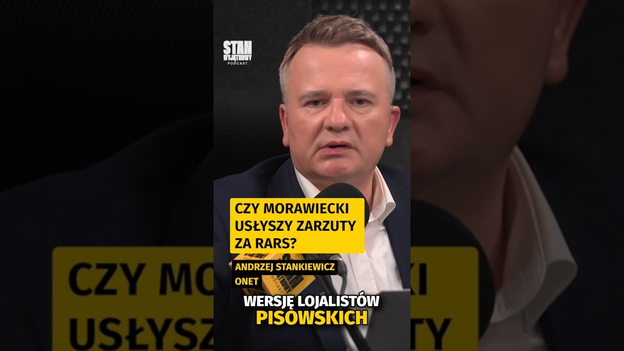MORAWIECKI USŁYSZY ZARZUTY ZA RARS?