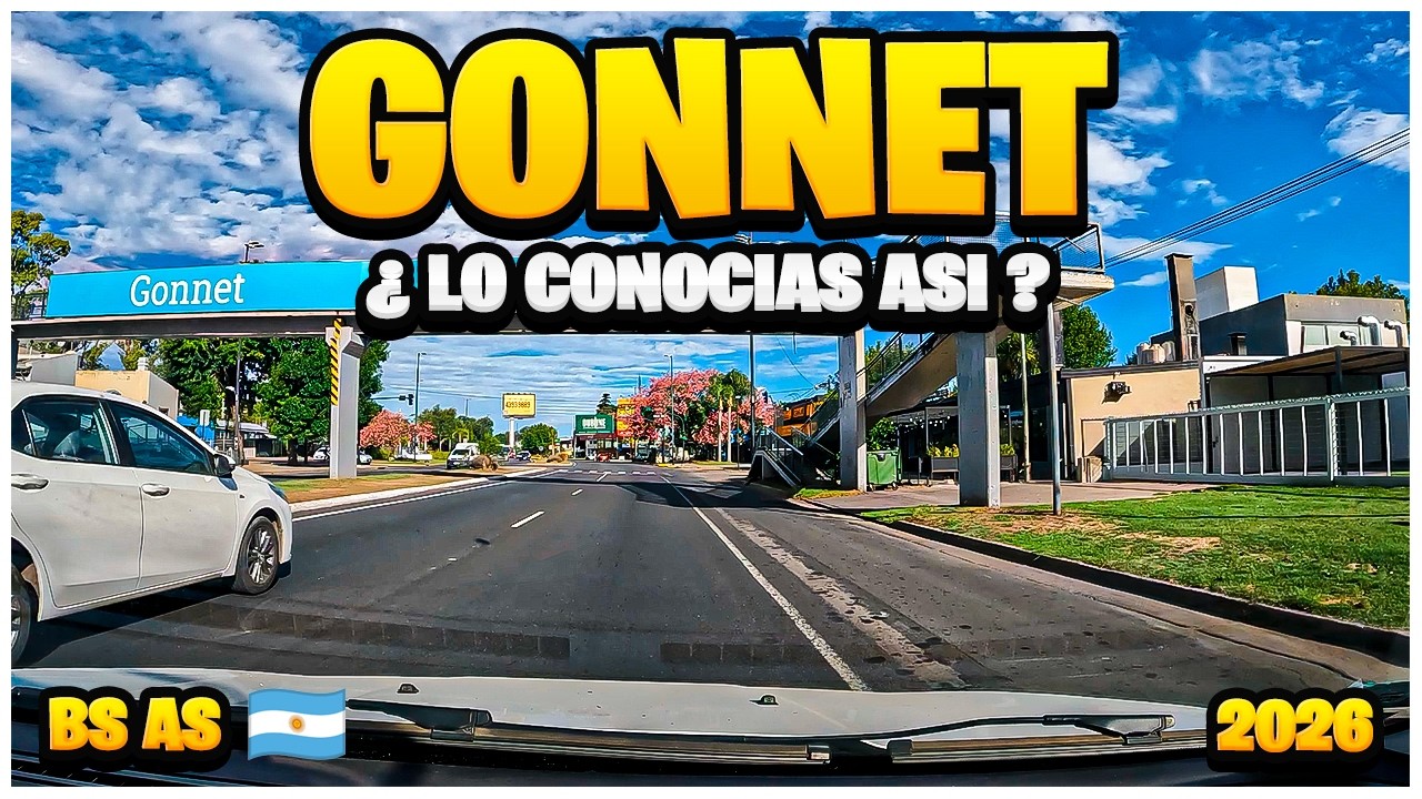 Recorriendo en auto el barrio MÁS tranquilo de la Plata [4K]