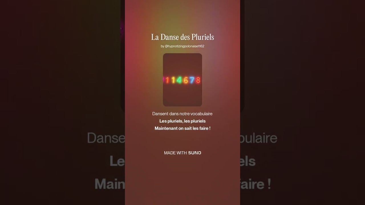 ✏️ Le Secret des Pluriels | La Grammaire en Chanson 🎵 | Chansons Pour Apprendre
