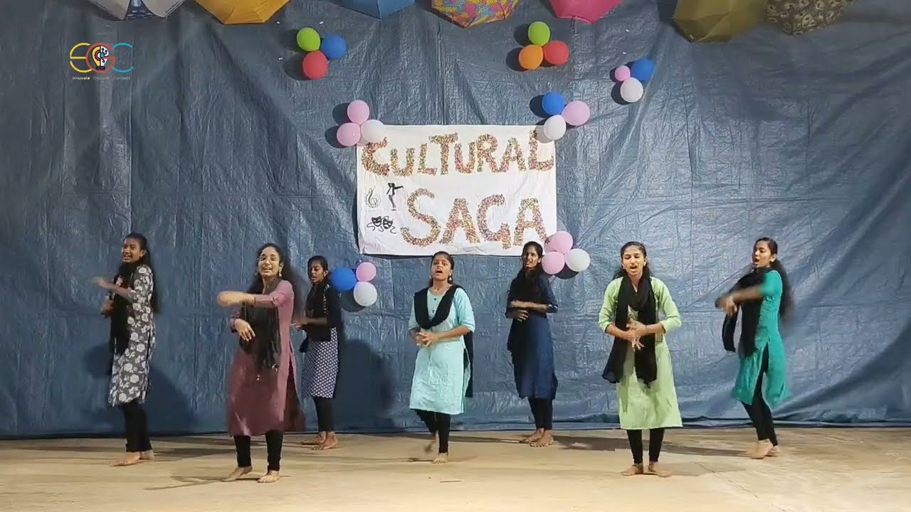Dance Performance by Manogna Team || Cultural Saga || SGC || Cultural & Choreography Club