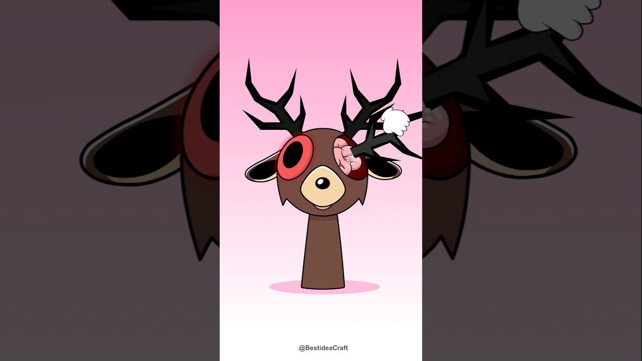 Fix Sprunki OC The Deer Phase 4 #sprunki #incredibox #animation
