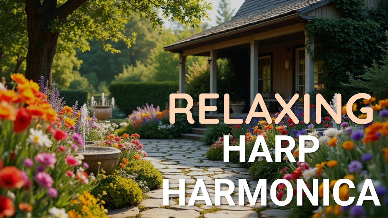 Relaxing Harp and Harmonica Music for Sleep, Meditation & Stress Relief | Asia Melodies Relax