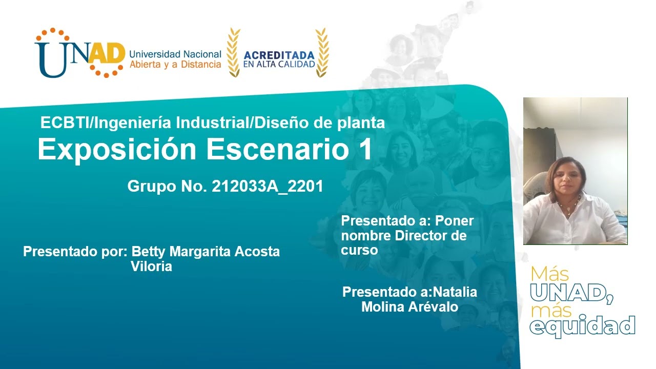 Video Betty Acosta Viloria   Diseño de Planta   UNAD