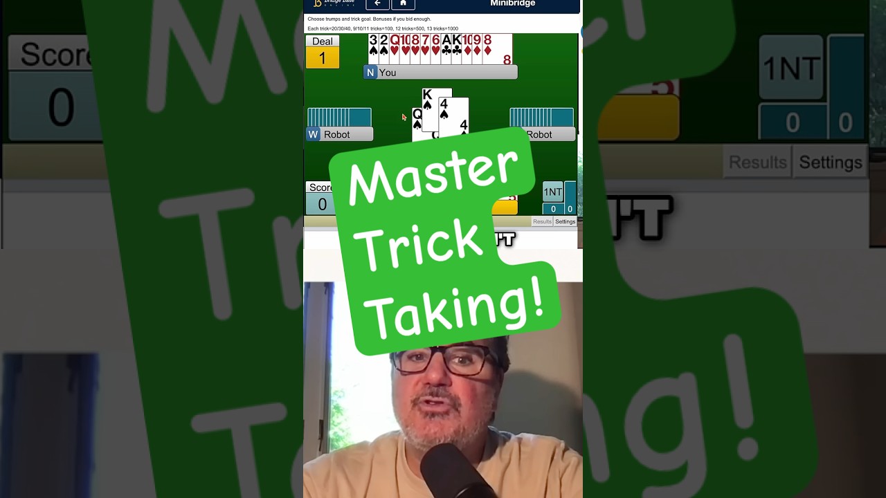 Bridge Card Game  Mastering Tricks and Strategy!