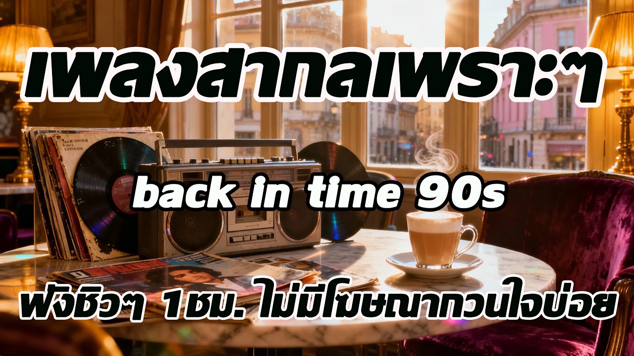 Back In Time [ Volume 144] เพลงสากลเพราะๆ เพลงฟังสบายๆ ฟังทำงาน ฟังร้านกาแฟ ฟังเดินทาง โฆษณาไม่กวนใจ