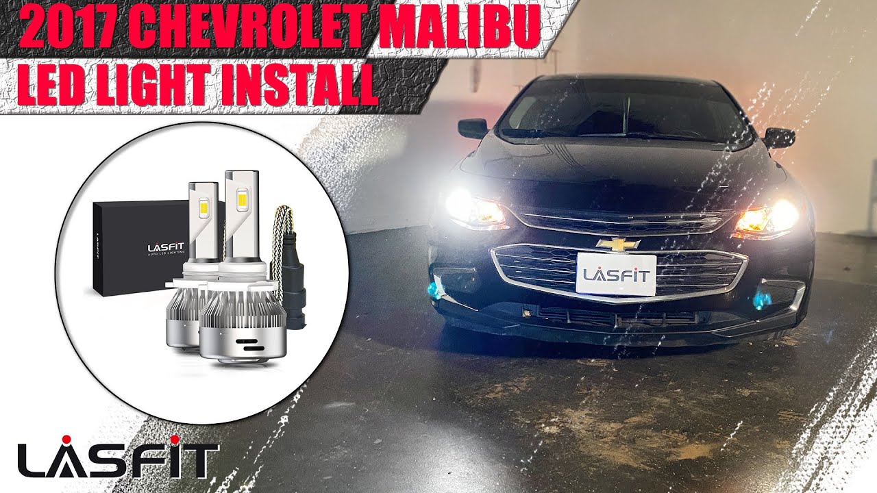 9005 LED bulbs work as headlight high low beam on 2016 2017 Chevrolet Malibu
