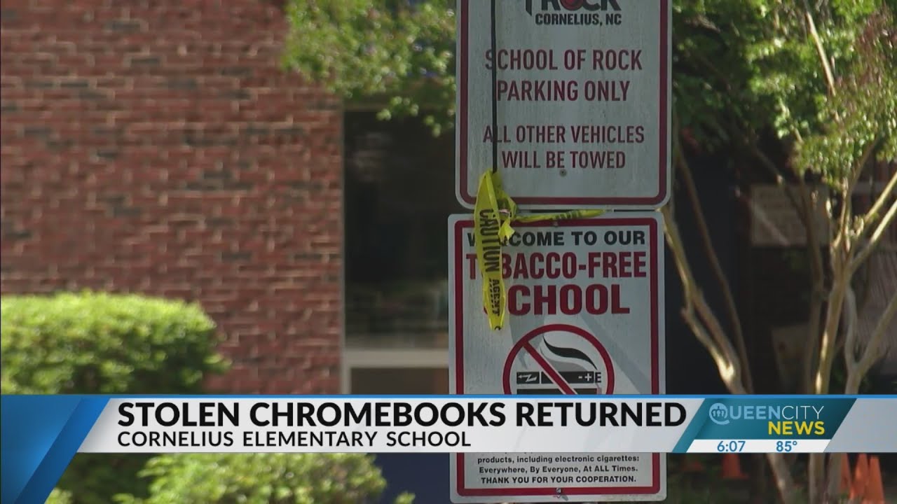 Stolen Chromebooks returned to elementary school