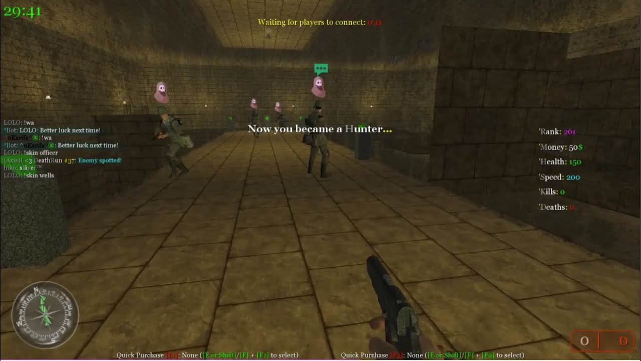 Call of Duty 2 PC Multiplayer 2022 Egypt Death Run