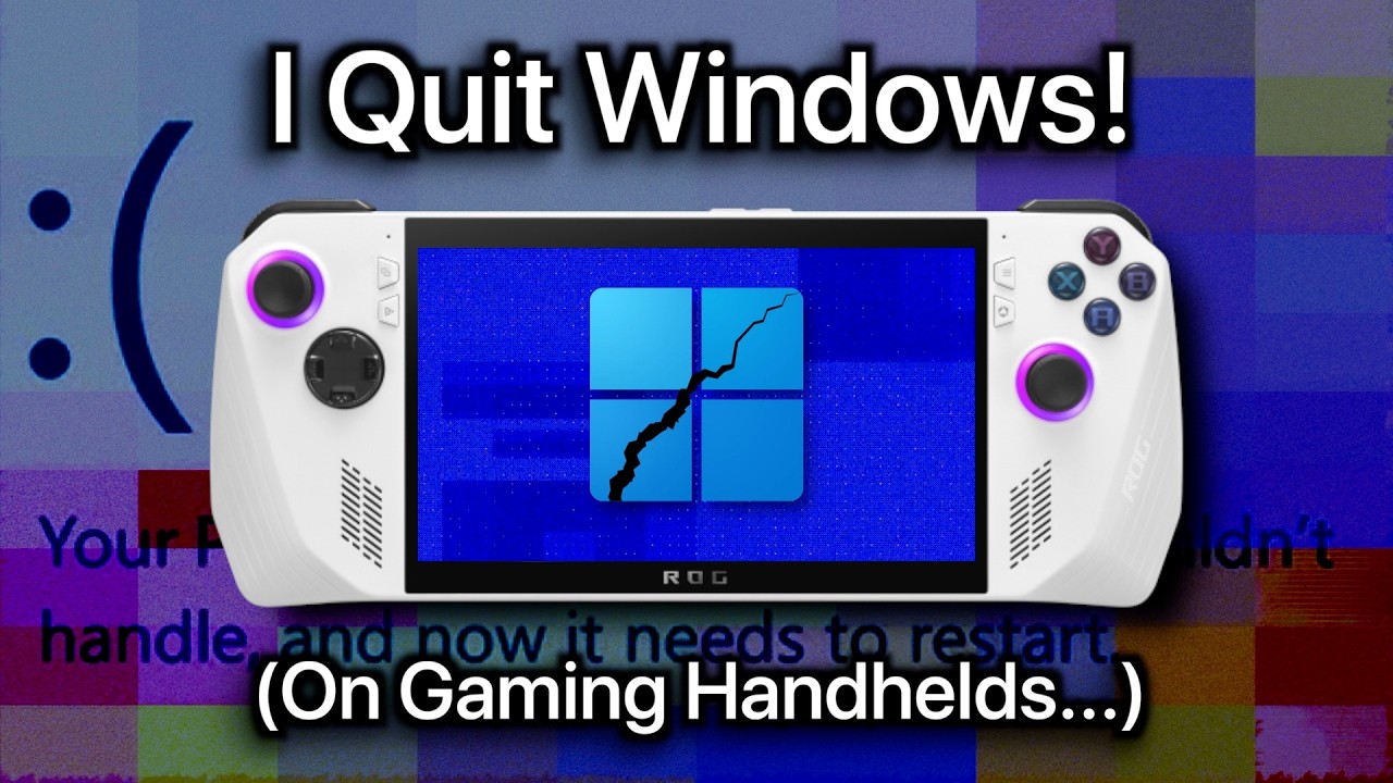 Я закрыл Windows! (на игровых портативных устройствах...)