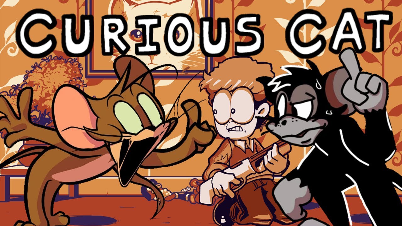 FNF Curious Cat V2 but Alien Jerry and Butch sings it (Cover) [Vs Gorefield V2]