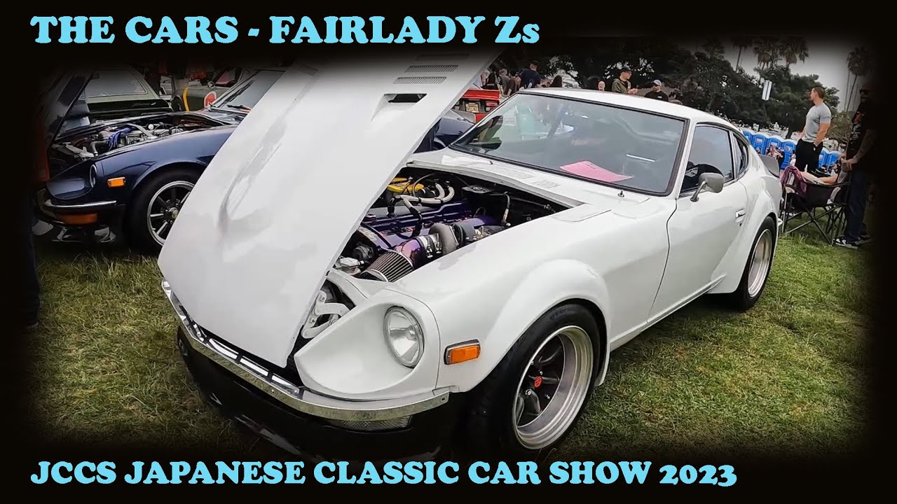 DATSUN FAIRLADY Zs AT THE JCCS JAPANESE CLASSIC CAR SHOW 2023