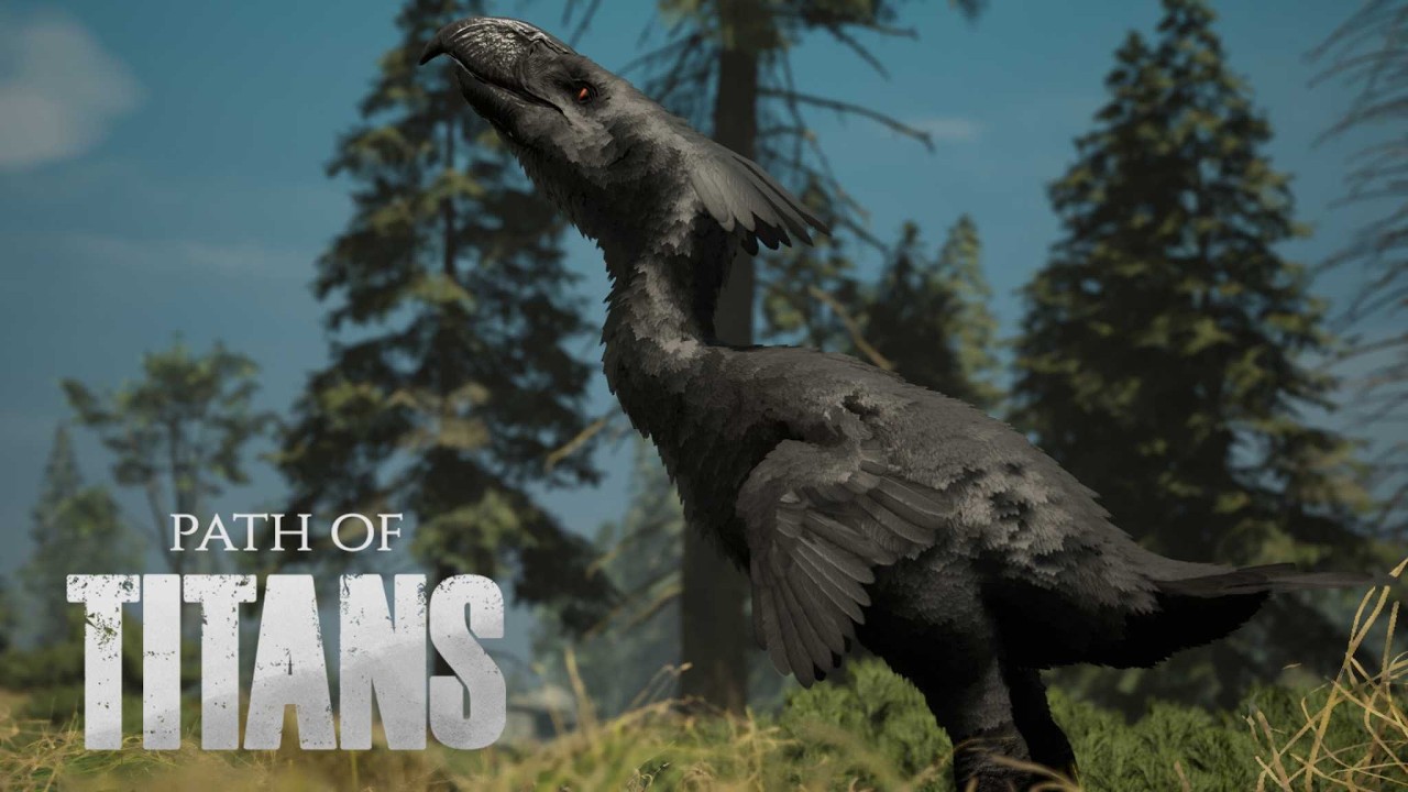 AGORA ENTENDO PORQUE CHAMAM ESSE BICHO DE AVE DO TERROR | PATH OF TITANS