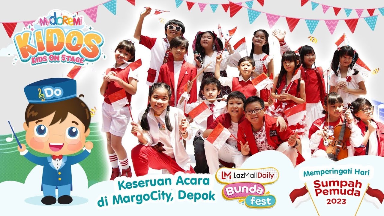 Lagu Anak Anak Indonesia I Sumpah Pemuda I Bundafest I Mydoremi Lagu Anak Anak Lucu - Kita Bercerita