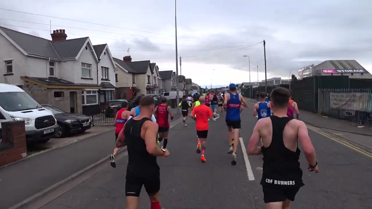 2023 Principality Cardiff Half Marathon (part 1) Sun 1/10/23