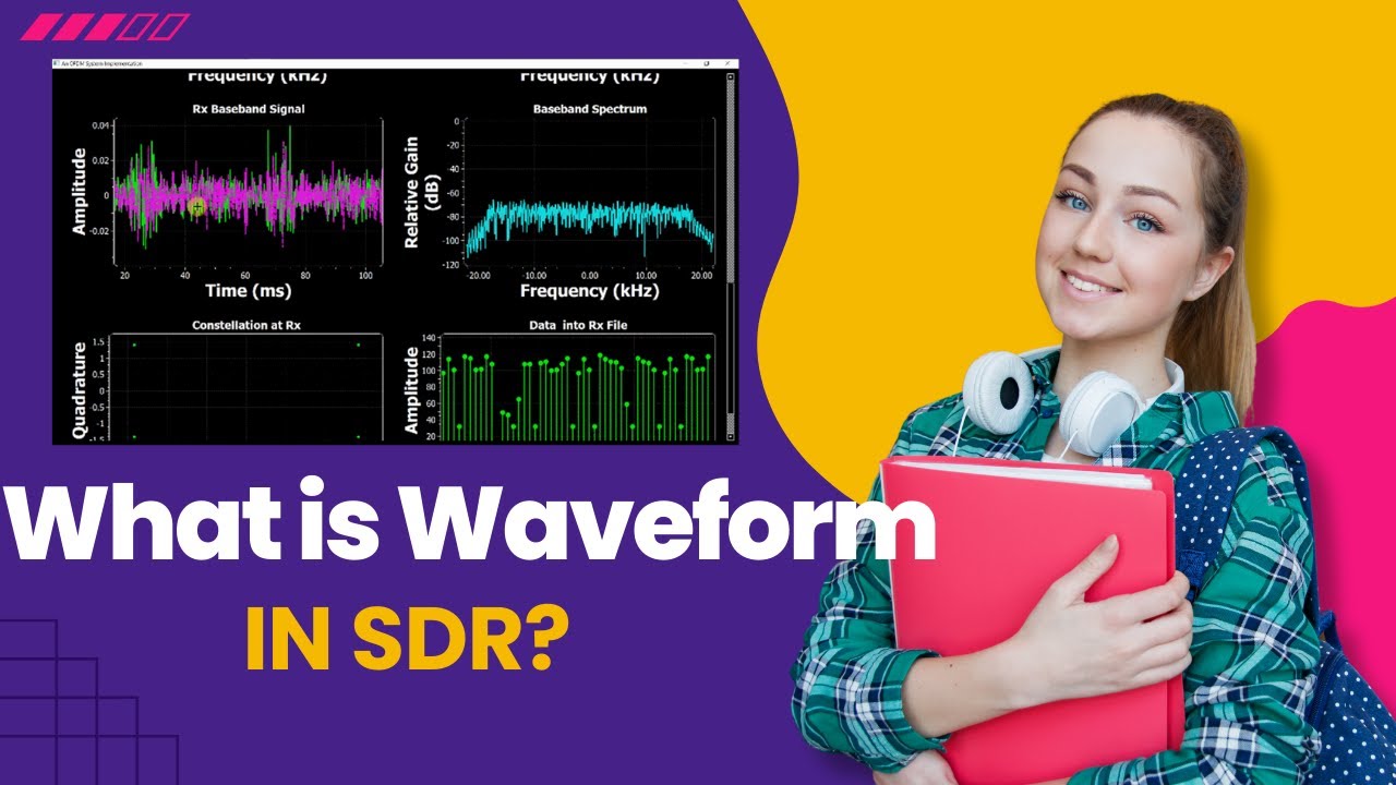 What is a Waveform in SDR? | Types of Waveforms | Waveform Components | Waveform Example