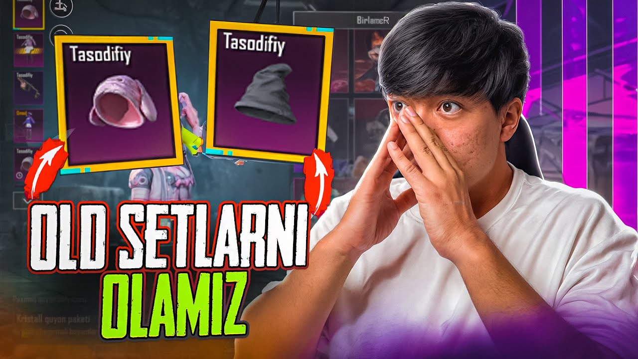 🤩 TARIXDAGI ENG OLDVIY SETLARNI OLDIM 😱 #pubg #pubgmobile