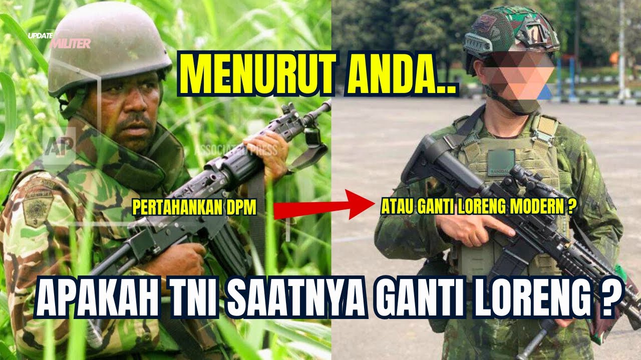 Haruskah TNI Segera Ganti Loreng Standar dengan yang Lebih Modern