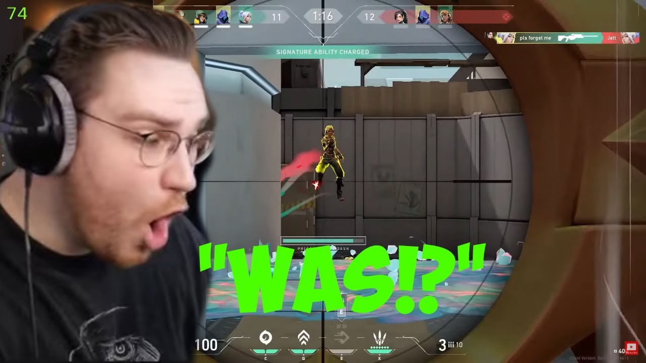 ohnePixel играет в VALORANT Rankdle #1