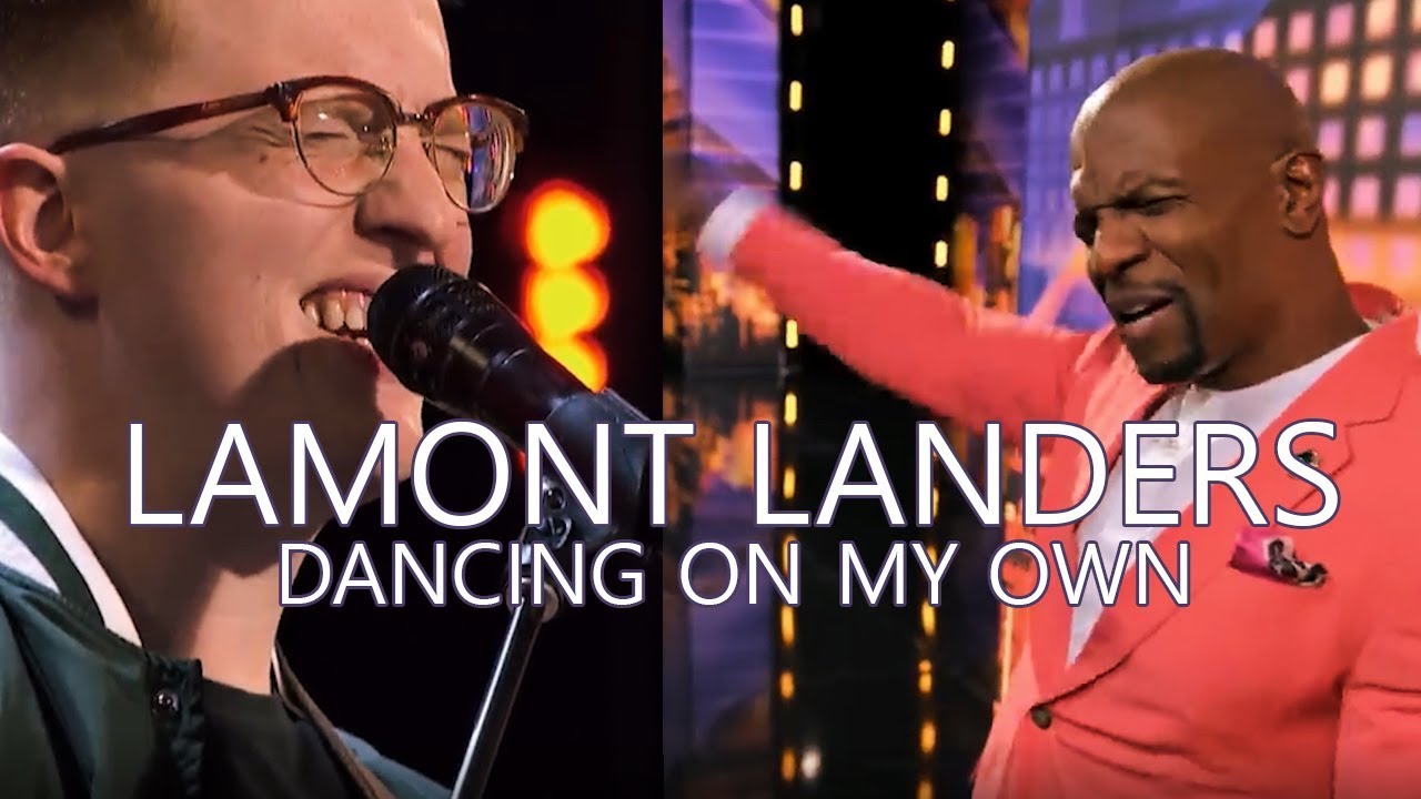Lamont Landers - Dancing on my own - America's Got Talent (Calum Scott / Robyn Cover)