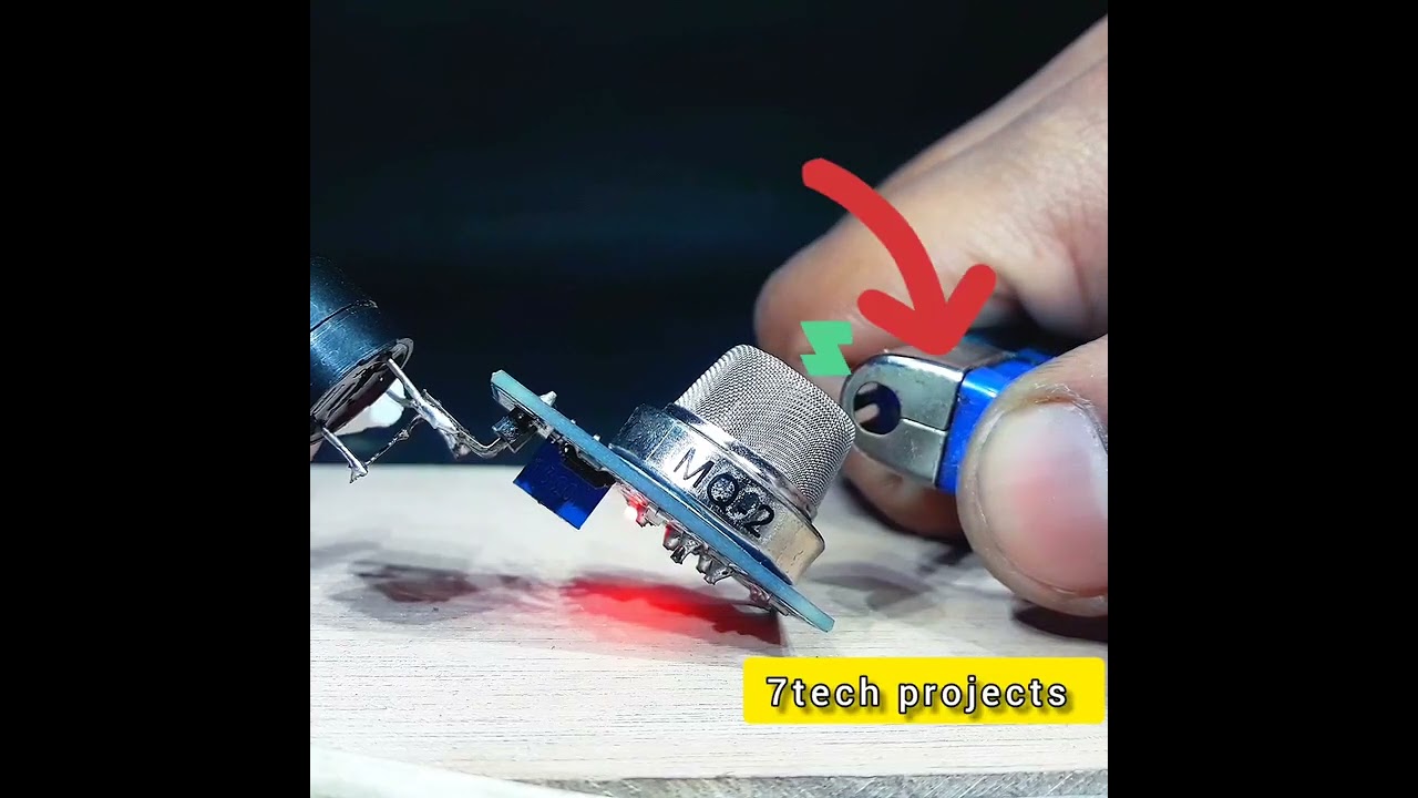 gas sensor / simple electronics science project