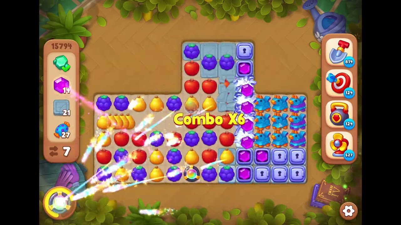 GardenScapes Level 15794 no boosters 
