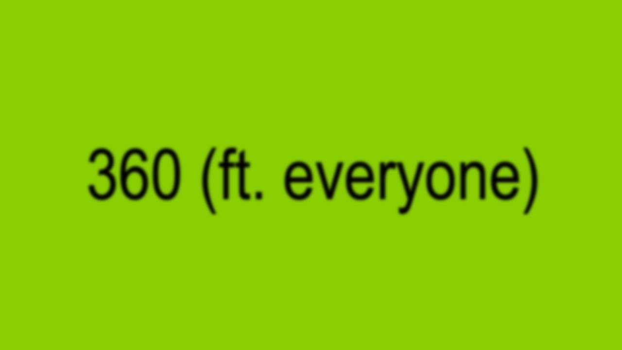 360 but charli got the entire music industry on it