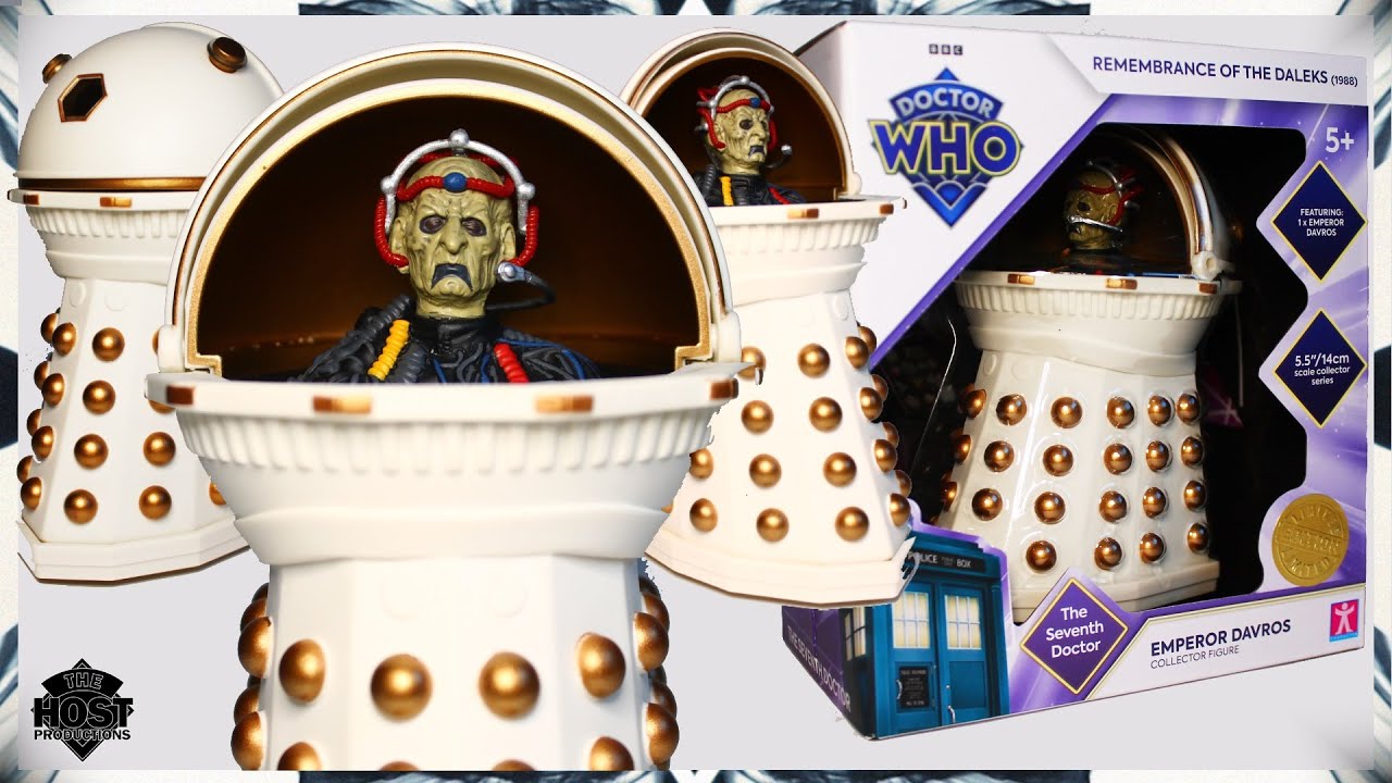 Doctor Who Figure Review: Emperor Davros 'Remembrance Of The Daleks' (B&M 2024 Exclusive)