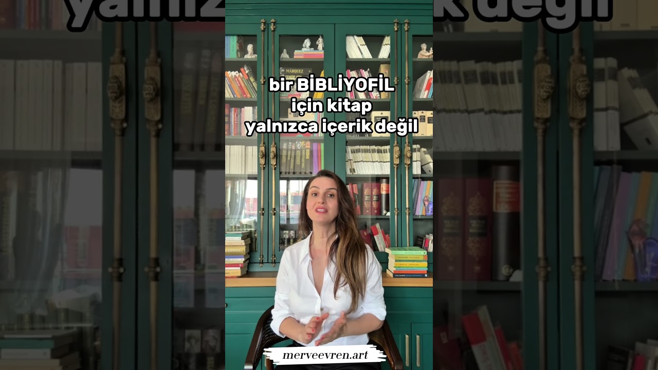 BİBLİYOFİL NE DEMEK BİLİYOR MUSUNUZ? #kitap #k&uuml;t&uuml;phane #bibliyofil #merveevren #merveevrenart