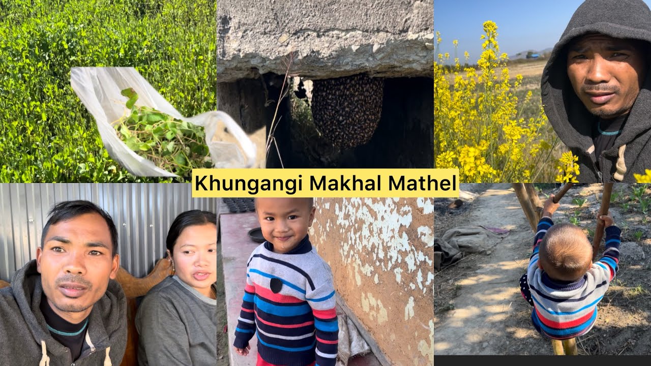 Khungangi Punsise Yama Nungaida Village Life 🌾🌴🪾🪸🌷