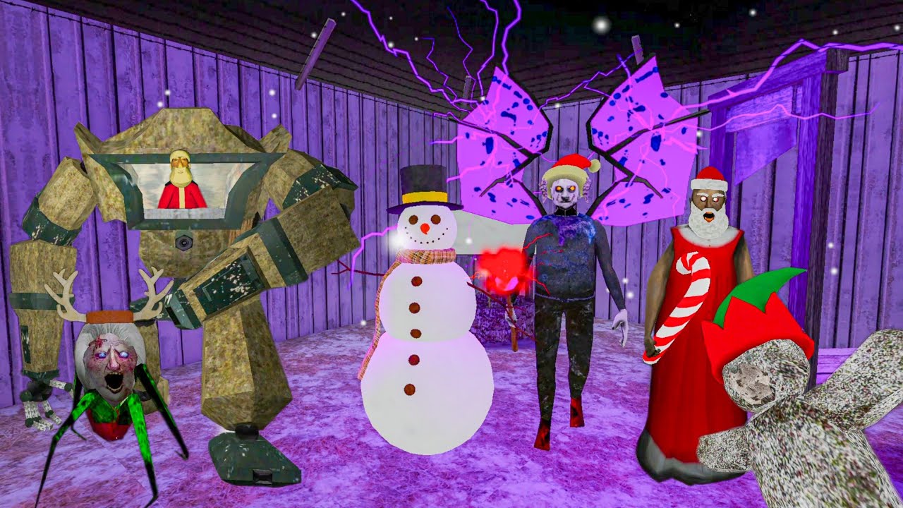 Granny Legacy New Update - Robot Escape Against Wizard Grandpa And Granny🔥.