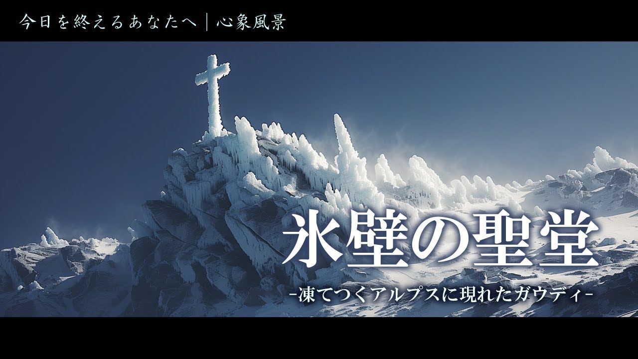 【4K】氷壁の聖堂 | Cathedral of the Ice Wall: Tateyama Trilogy Part 1