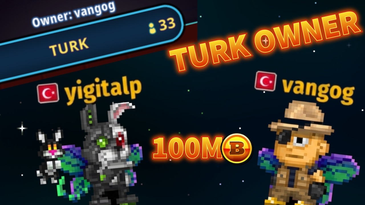 Pixel Worlds TURK'&uuml;n Sahibi Geldi! Soru Cevap