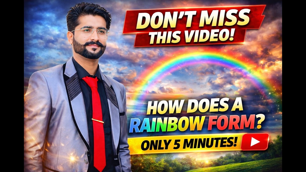 Dispersion of Light: Rainbow Kaise Banta Hai? 🌈 | Science | Edu Ai World
