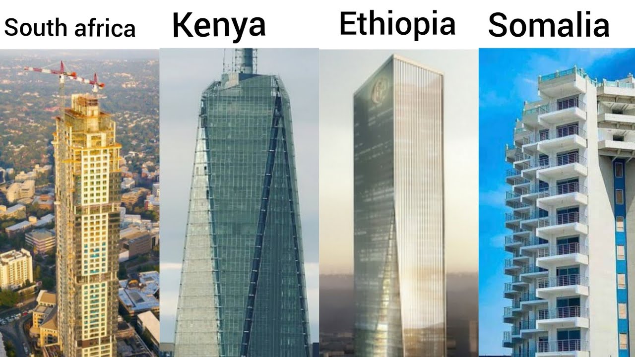 10 ka dhismo ee ugu dheer Afrika