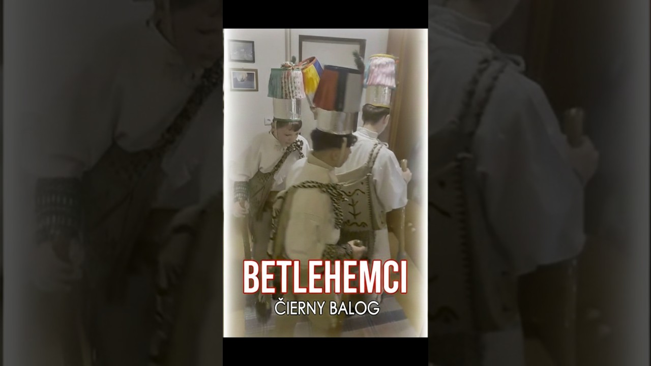 Betlehemci z Balogu | Slovak Christmas Traditions 🎄 #Shorts