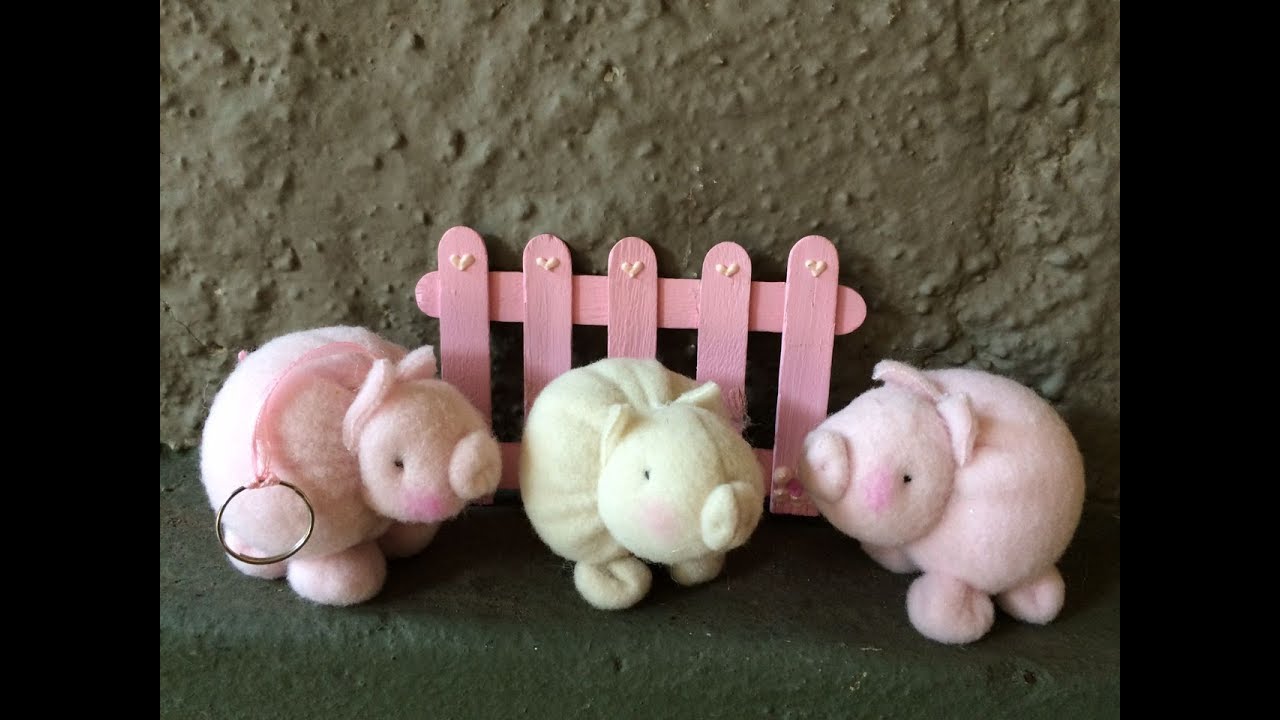 MINI PORQUINHO DE FUXICO