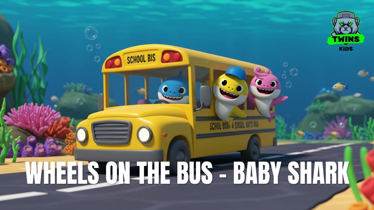 Wheels On The Bus | Baby Shark Rhymes New | TwinsKids