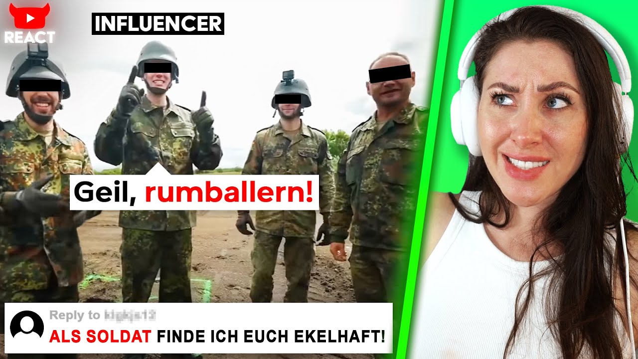 Warum Influencer nicht für die Bundeswehr werben sollten...