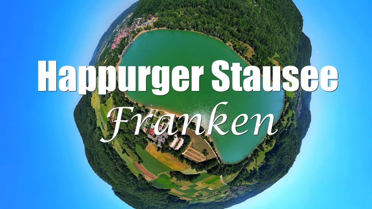 🇩🇪🏊‍♂️🚴‍♂️ Happurger Stausee in Mittelfranken/Nürnberger Land gefilmt mit der DJI Air 2S  4K🎥