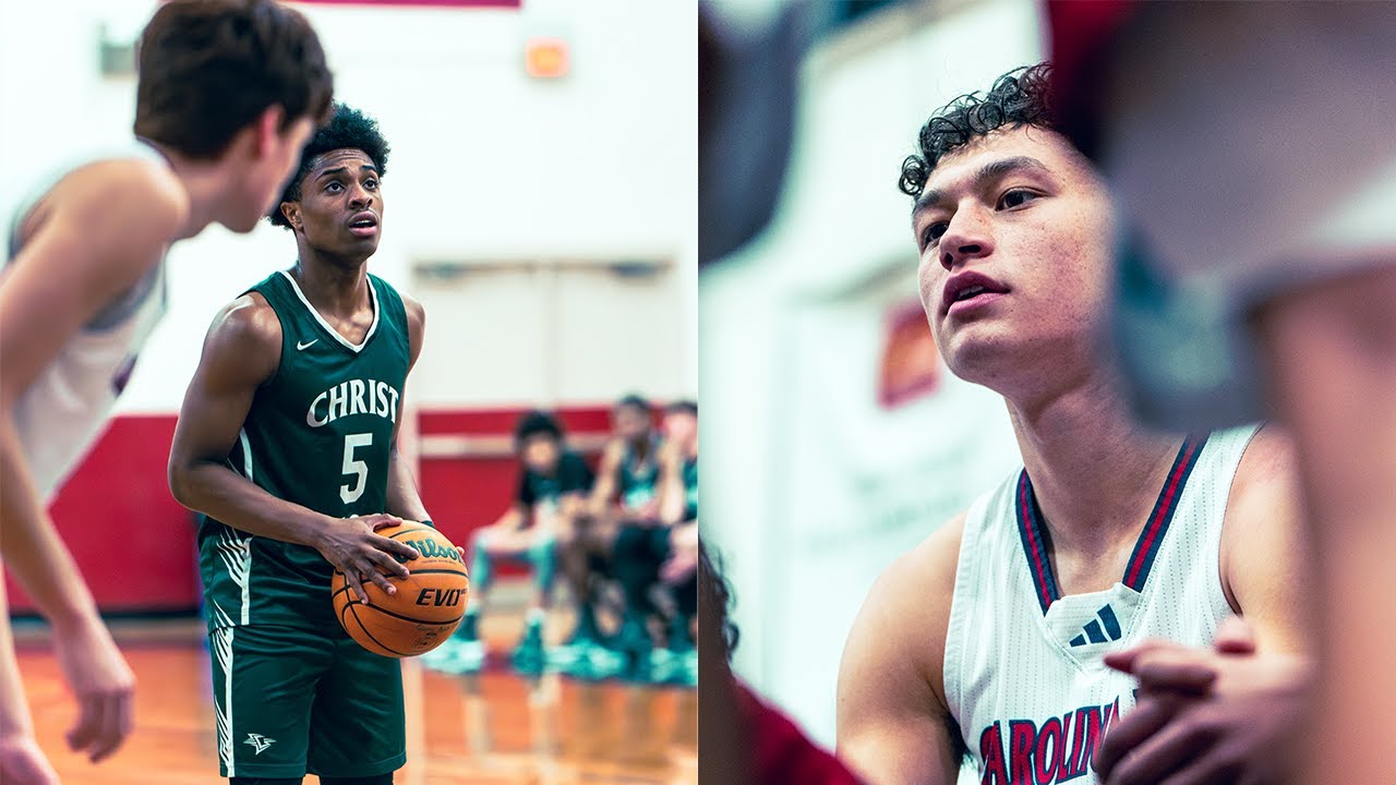 CHRIST SCHOOL STAYS HOT | Christ School (NC) VS Carolina Day (NC) | NC High School Hoops