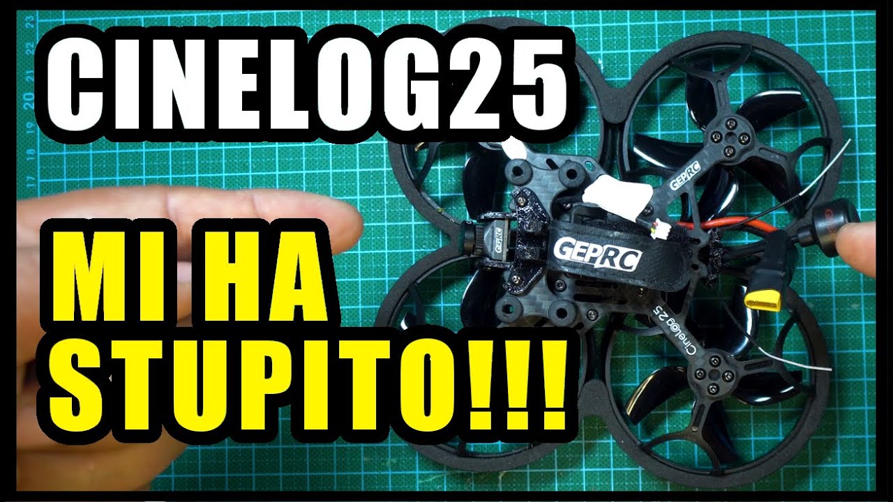 QUESTO CINEWHOOP FPV E' DAVVERO UNO DEI MIGLIORI??? // GEPRC CINELOG25 // TEST - RECENSIONE - PID