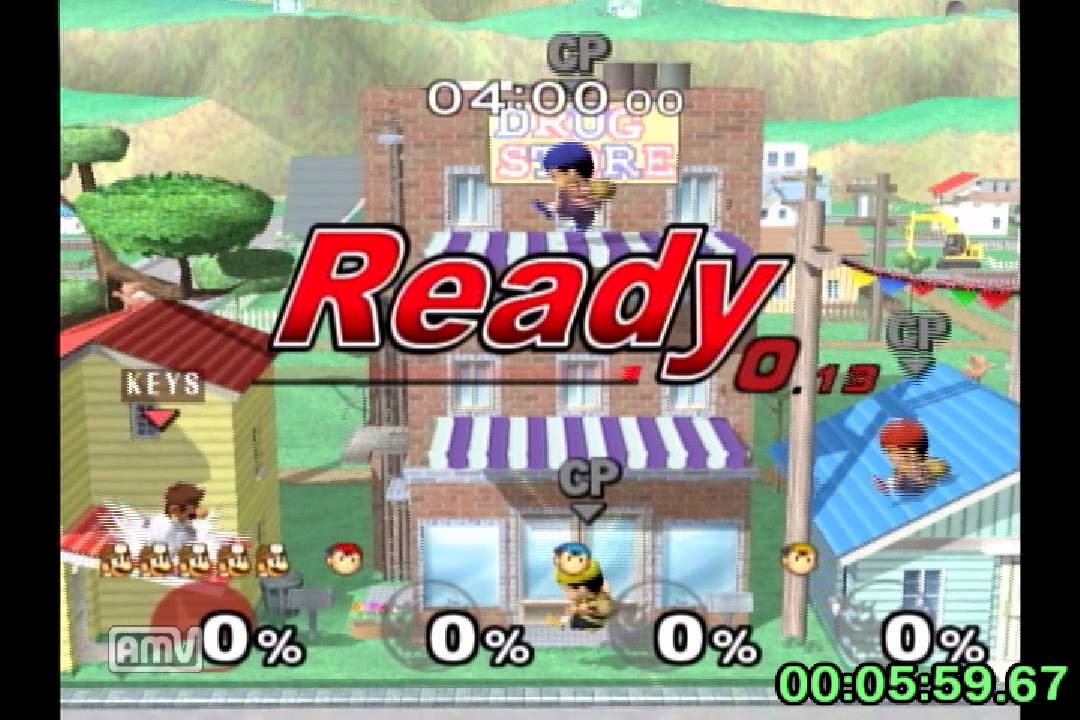 スマブラDX アドベンチャー ベリーハード 8分52秒　(ssbm Adventure Very Hard Speedrun 8,52)