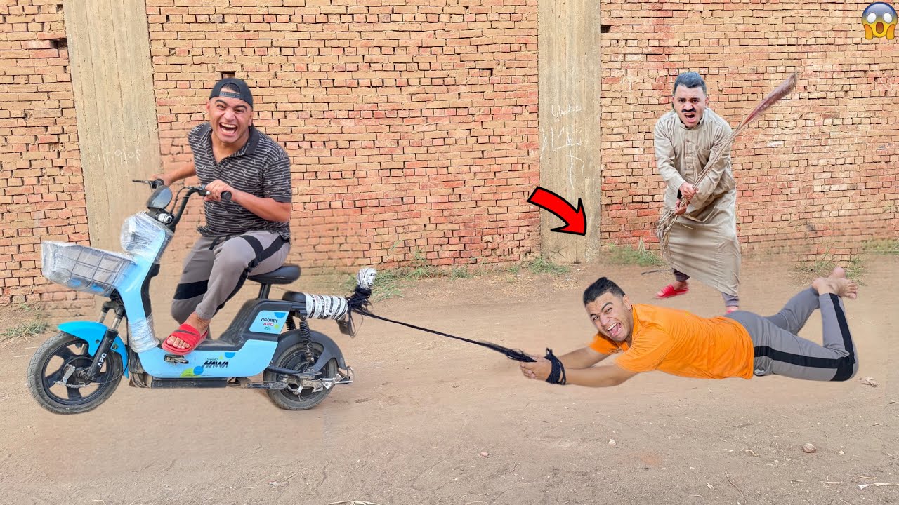لما تجيب مجموع وحش في الثانوية العامه وابوك يربوطك في الاسكوتر الجديد بتاع اخوك 