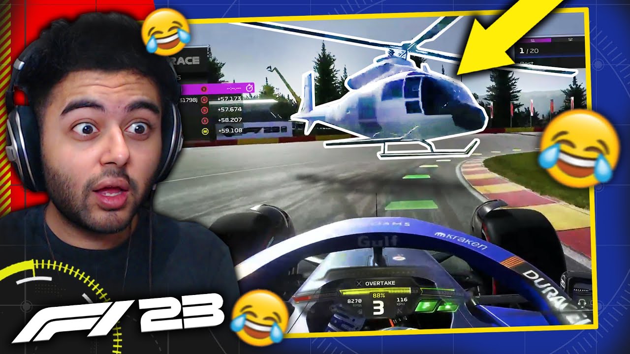 THE BIGGEST F1 23 GLITCHES I'VE EVER SEEN ON THIS GAME!