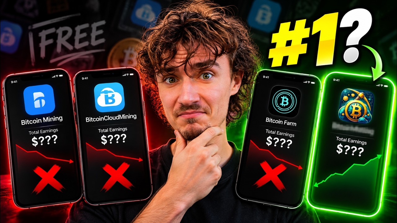 I Tested Every FREE Bitcoin Mining App for 7 Days