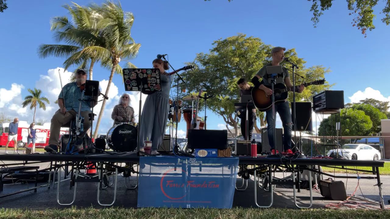 Jewgrass Revival leads 2nd Saturday Shabbatstock at Temple Beth El of Hollywood.  