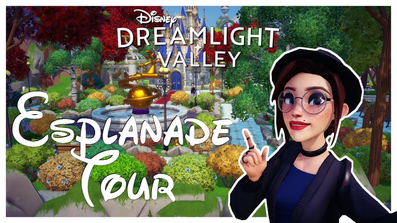 Disney Dreamlight Valley - Je vous fais visiter mon esplanade !
