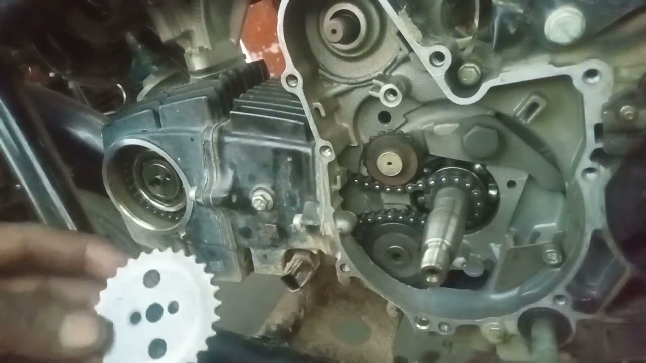  Splendor bs6 bike ki timing chain dalne ka sabse aasan Tarika Dekho ise#@Vipin_418 #bike #video 