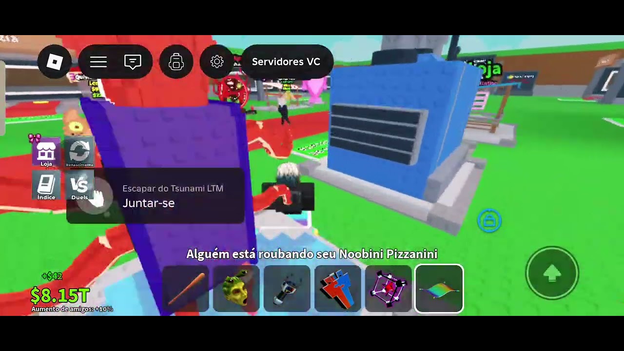FUI PVP COM O MANO CALLEB*DEU BOM?*