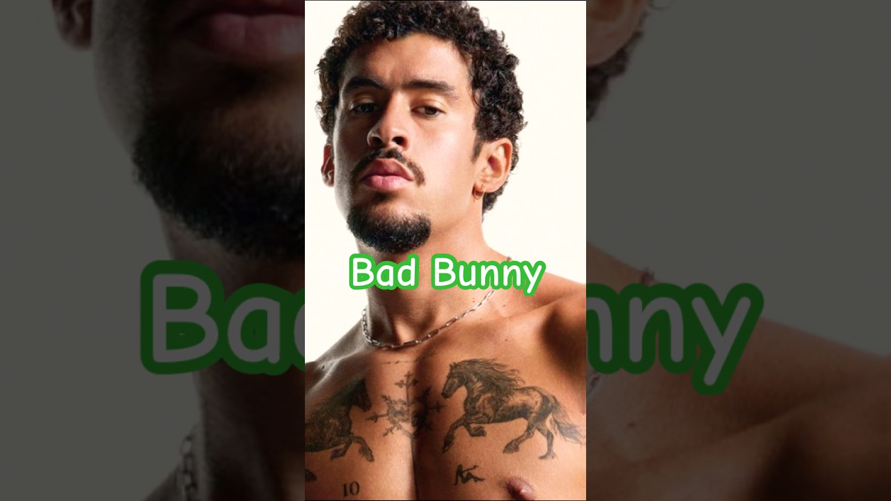 Bad Bunny.#BadBunny #LatinTrap #ReggaetonKing #GlobalSuperstar #MusicLegend #fromnothingtosomething